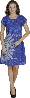 

Svt Ada Collections Women's A-line Blue Dress