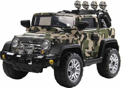 

Delia Jeep Battery Operated Ride On(Military Green)