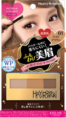 

ISEHAN Heavy Rotation Powder Eyebrow & Nose Shadow light brown 3.5 g(light brown)