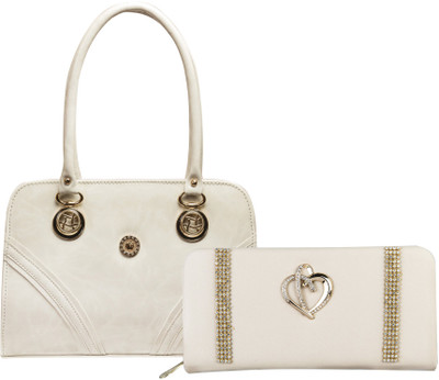 

Louise Belgium Hand-held Bag(White)