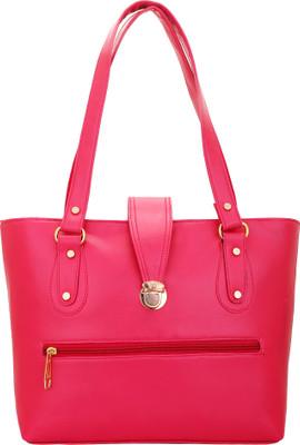 

Lady bar Shoulder Bag(Pink)
