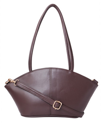 

Women Marks Hand-held Bag(Brown)