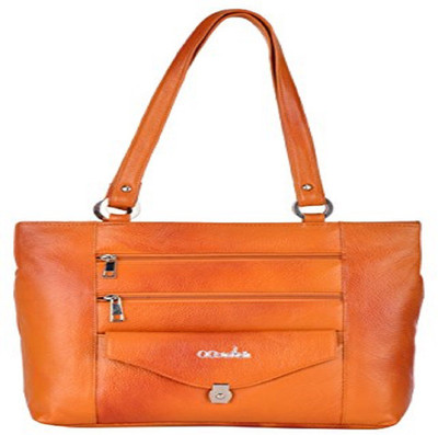 

O'OSTRICH Shoulder Bag(Tan)