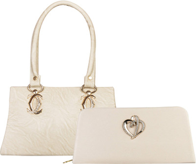 

Louise Belgium Hand-held Bag(White)