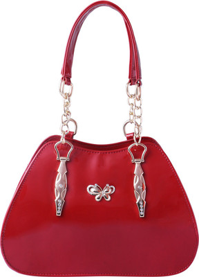 

Louise Belgium Hand-held Bag(Maroon)