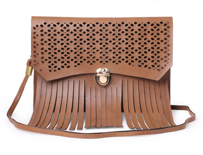 

Women Marks Women Casual Brown PU Hand-held Bag