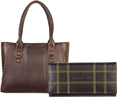 

Louise Belgium Hand-held Bag(Brown)