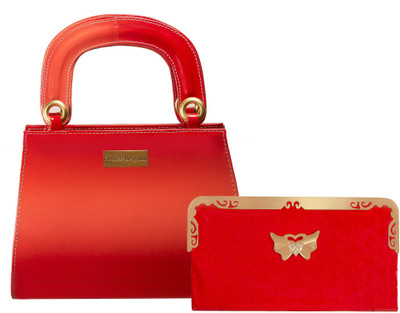 

Louise Belgium Hand-held Bag(Red)