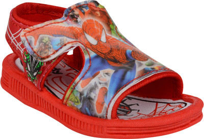 

WINDY Boys & Girls Velcro Flats(Red