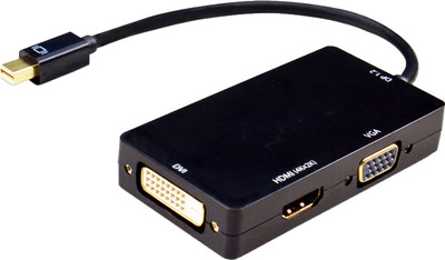 

Oxyura Mini Dp to Hdmi/Vga/Dvi Adapter For Mac Book, iMac, Mac Book Air, Mac Book Pro 90 W Adapter