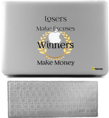 

Hamee Pro Retina Display 13 inch cover (2015 Edition A1502/A1425) with Keyboard Skin Combo 46 Rubber Laptop Decal 13