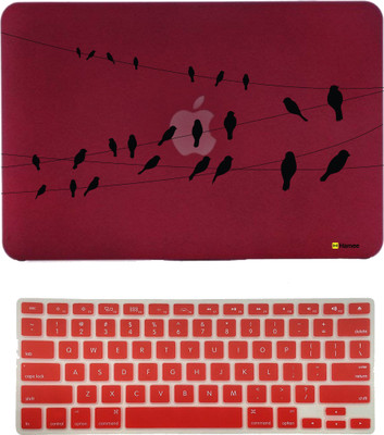 

Hamee Retina Display 13 inch cover (2015 Edition A1502/A1425) with Keyboard Skin Combo 16 Rubber Laptop Decal 13