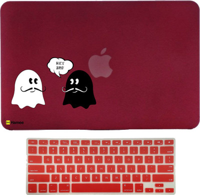 

Hamee Pro 13 inch cover 2015 edition (A1278) with Keyboard Skin Combo 206 Rubber Laptop Decal 15