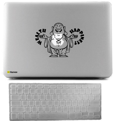 

Hamee MacBook Pro 13 inch cover 2015 edition (A1278) with Keyboard Skin Combo 104 Rubber Laptop Decal 13