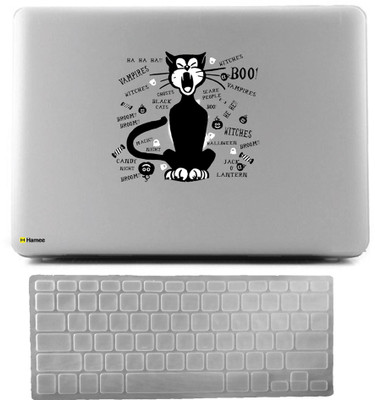 

Hamee Air 13 inch cover with Keyboard Skin Combo 151 Rubber Laptop Decal 15