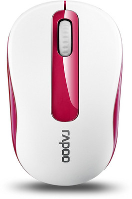 

Rapoo M10 2.4G Nano Receiver Wireless Optical Mouse(Bluetooth, USB, Rubine Red)