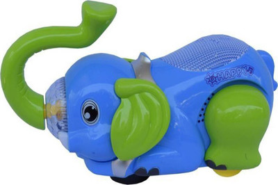 

Origin Funny Elephant tipping 3 D Lights & Music(Multicolor)