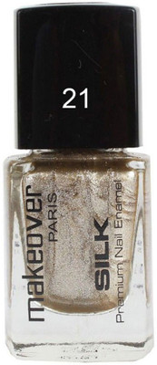 

Makeover Professional Nail Paint Hot Silk Golden-9ml Hot silk