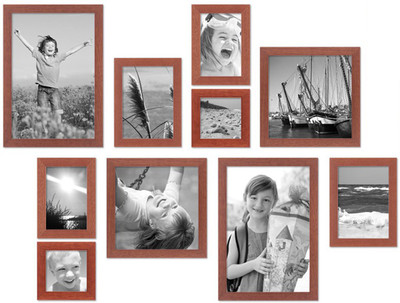 

Swadesi Stuff MDF Photo Frame(Brown, 10 Photos)