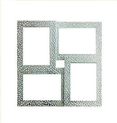 

Photo Collage Wood Photo Frame(Silver, 4 Photos)