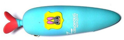 

Must Visit POUCH CARROT SHAPE Art EVA Pencil Box(Set of 1, Blue)