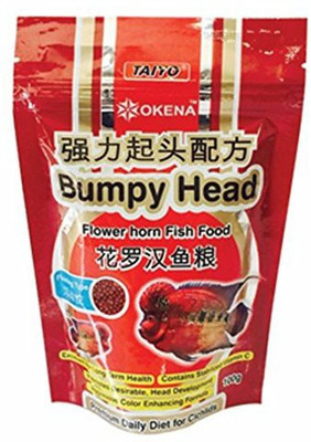 

taiyo Bumpy Head flower horn Shrimp 100 g Dry Fish Food