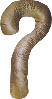 

Comfort Pillow Solid Pregnancy Pillow Pack of 1(Brown)