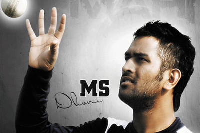

KumkumArts M S Dhoni Wall Sticker Poster 12 x 18 Inch HD Quality Material Gloss Paper. Paper Print(18 inch X 12 inch, Rolled)