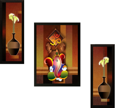 

KumkumArts Ganesh God Wall Sticker Poster 12 x 18 Inch HD Quality Material Gloss Paper. Paper Print(18 inch X 12 inch, Rolled)