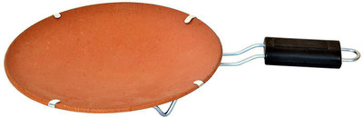 

sundish BMKTWH-01 Tawa 23 cm diameter(Earthenware, Non-stick, Induction Bottom), Brown