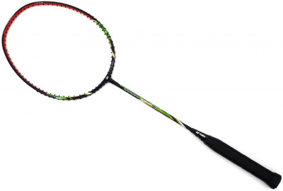 

Yonex NANORAY LIGHT 9I Black Strung Badminton Racquet(G4 - 3.25 Inches, 77 g)