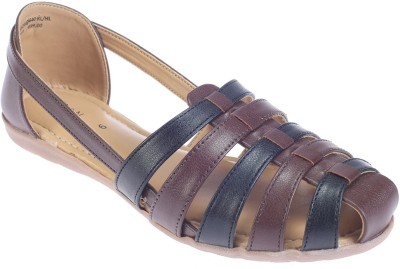 

Khadim's Women Brown Black Flats