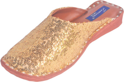 

Tamanna Women Gold Flats