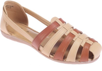 

Khadim's Women Beige brown/Tan/Light Brown Flats