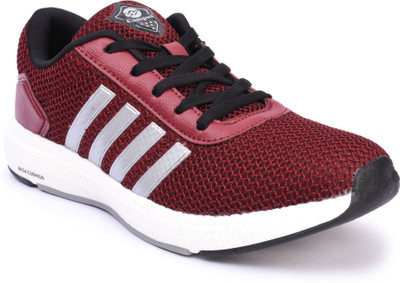 

Campus BATTLE X-11 Running Shoes For Men(Maroon, Silver, Maroon01