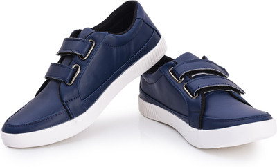 

Rozo Welcrow Loafer Canvas Shoes For Men(Navy
