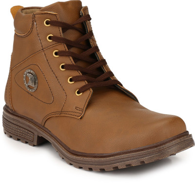 OLADIN Designer Boots For Men(Brown, Black, Tan
