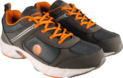 

Action Synergy SRH0075 Grey/Orange Phylon Sole Sports Running Shoes For Men(Grey, Orange