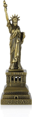 

statue of liberty Decorative Showpiece - 16.8 cm(Carbon Steel, Copper)