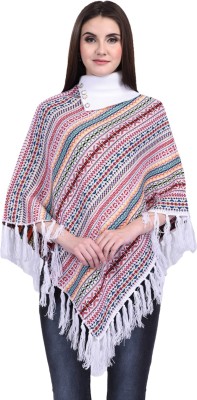 eWools Women Winter Wear Woolen Poncho