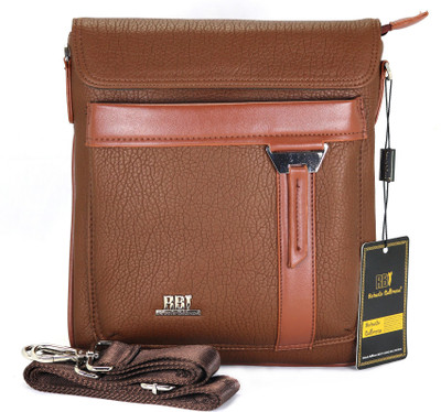 

Roberto Ballmore Boys & Girls Formal Brown Leatherette Sling Bag