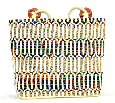 

BFU Women Casual Multicolor Jute Tote
