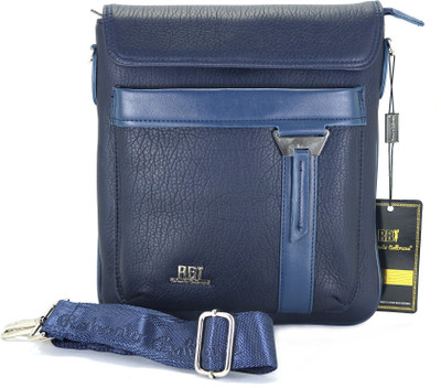 

Roberto Ballmore Boys & Girls Formal Blue Leatherette Sling Bag