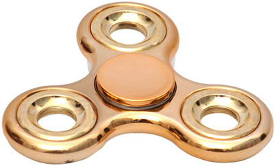 

Skovin Chrome Multicolor Figet Spinner Anti Anxiety Toy(Gold)