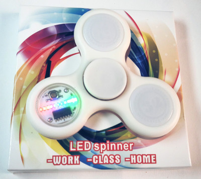 

Elite Collection LED Light Fidget Spinner(White)