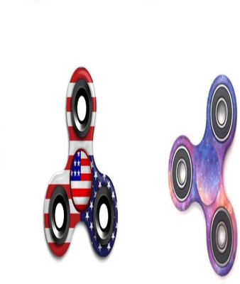 

Winkels Pack of 2 Spinner(Red, Purple)