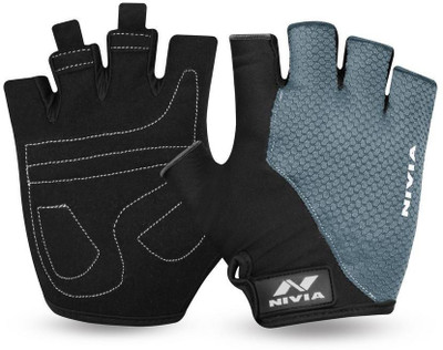

Nivia Coral Gym & Fitness Gloves (, Black, Grey