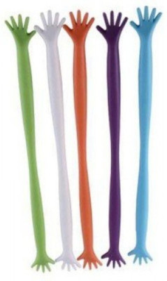 

Skywalk High Five Low Five 5 Pc Plastic 21.7 cm Stirrer(Multicolor Pack of 5)