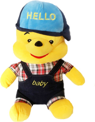 

Blue Birds Hello Cute Teddy - 46 cm(Multicolor)