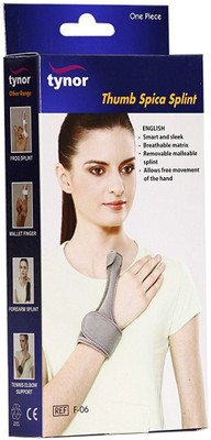 

Tynor Thumb Spica Splint - Universal Hand Support(Grey